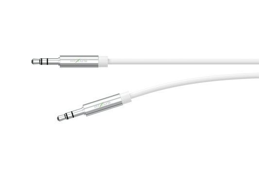Câble Audio Jack 3.5mm 2m Gris