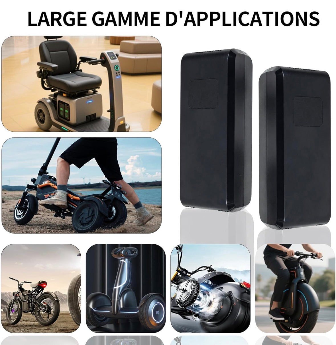 Chargeur trottinette Batterie 54.6V 4A