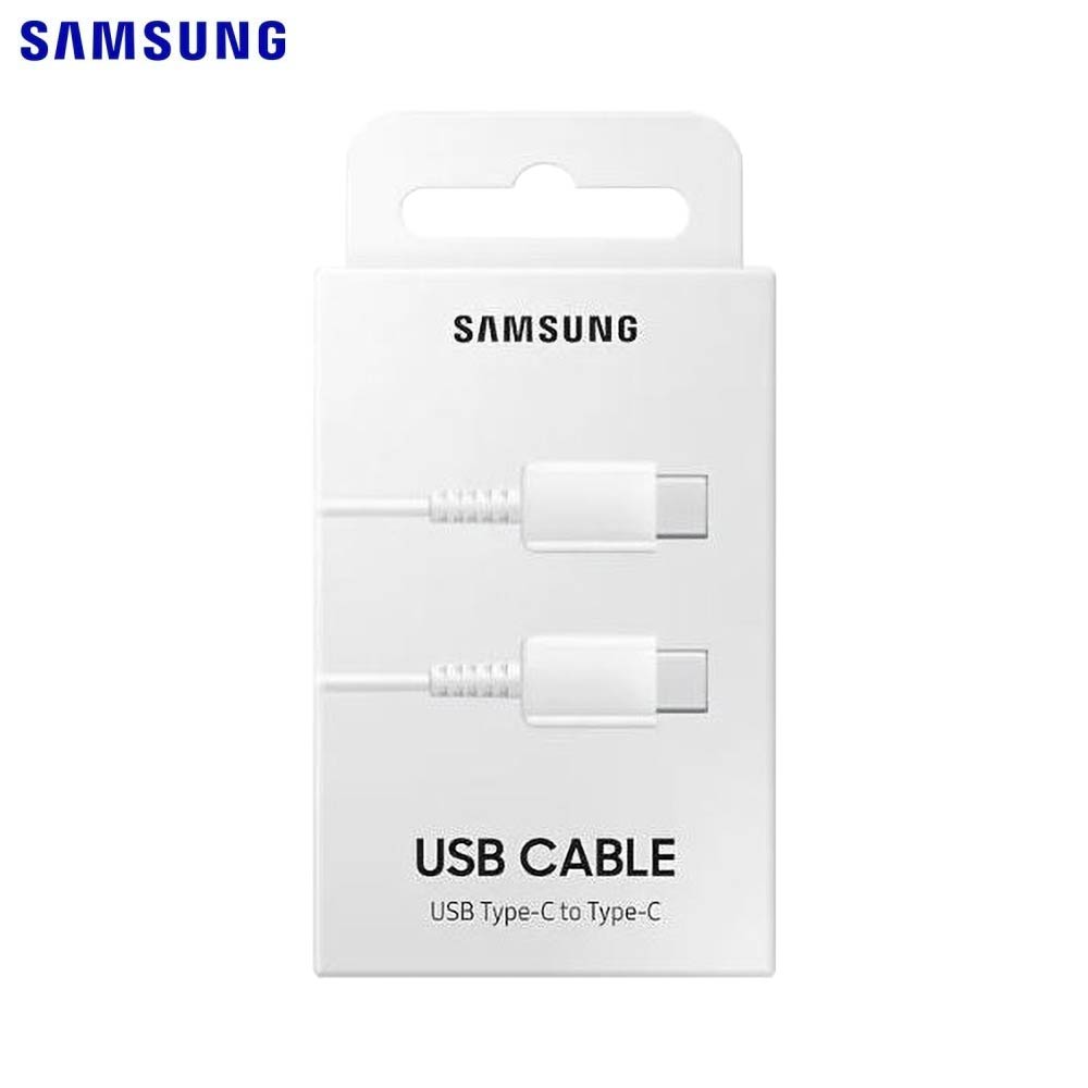 Câble Samsung USB-C EP-DA705 Blanc détail