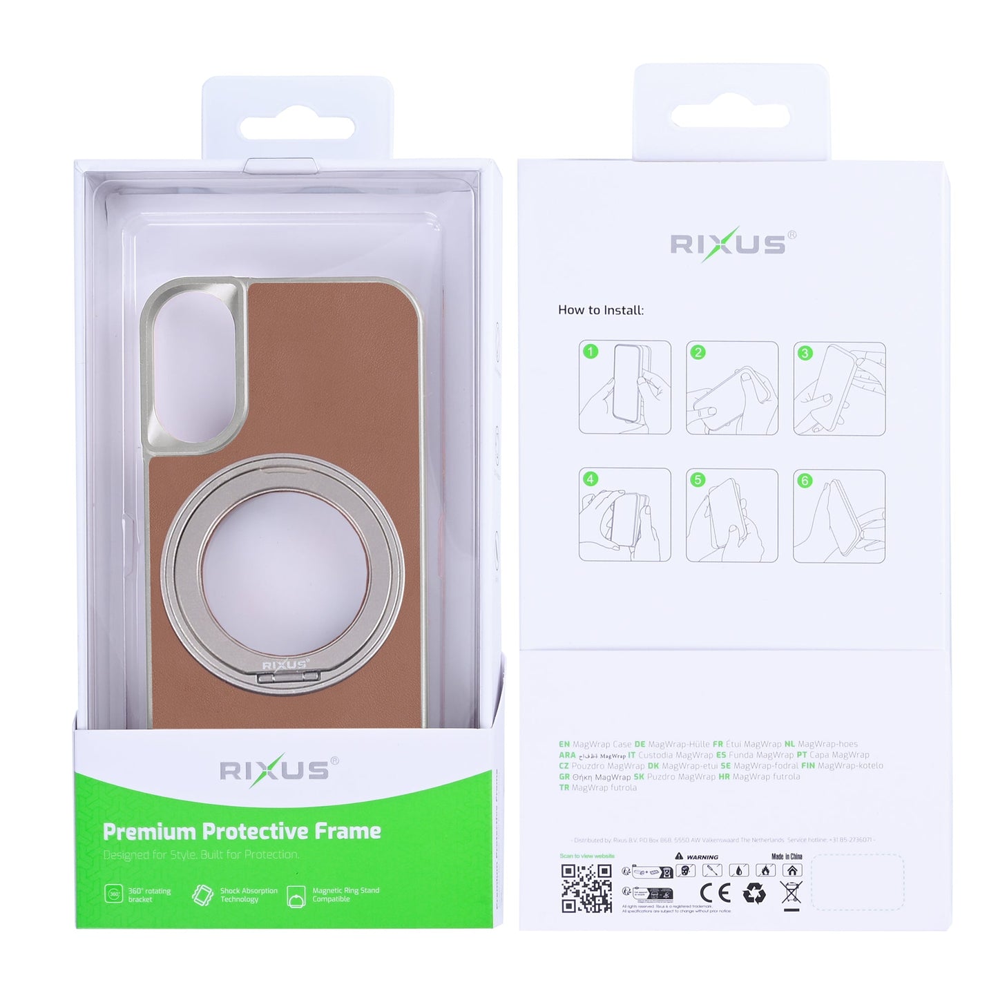 Étui MagWrap MagSafe iPhone 17 Marron