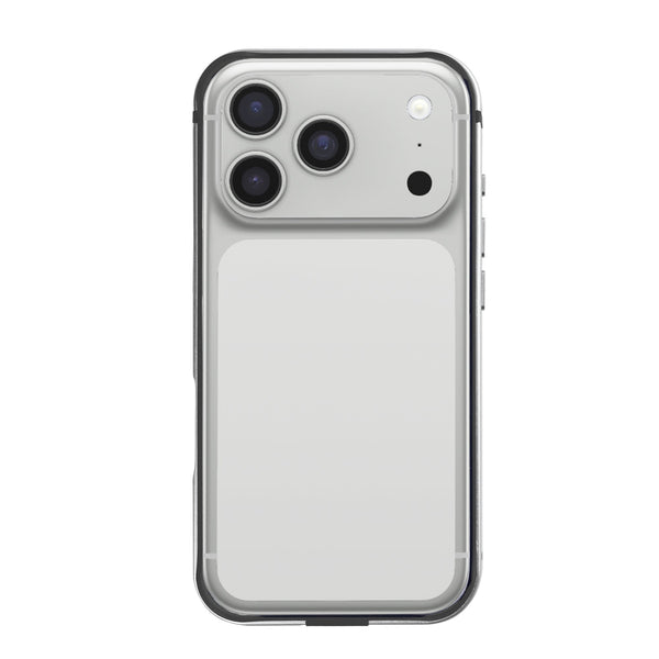 Coque Crash Guard iPhone 17 Pro Gris Clair