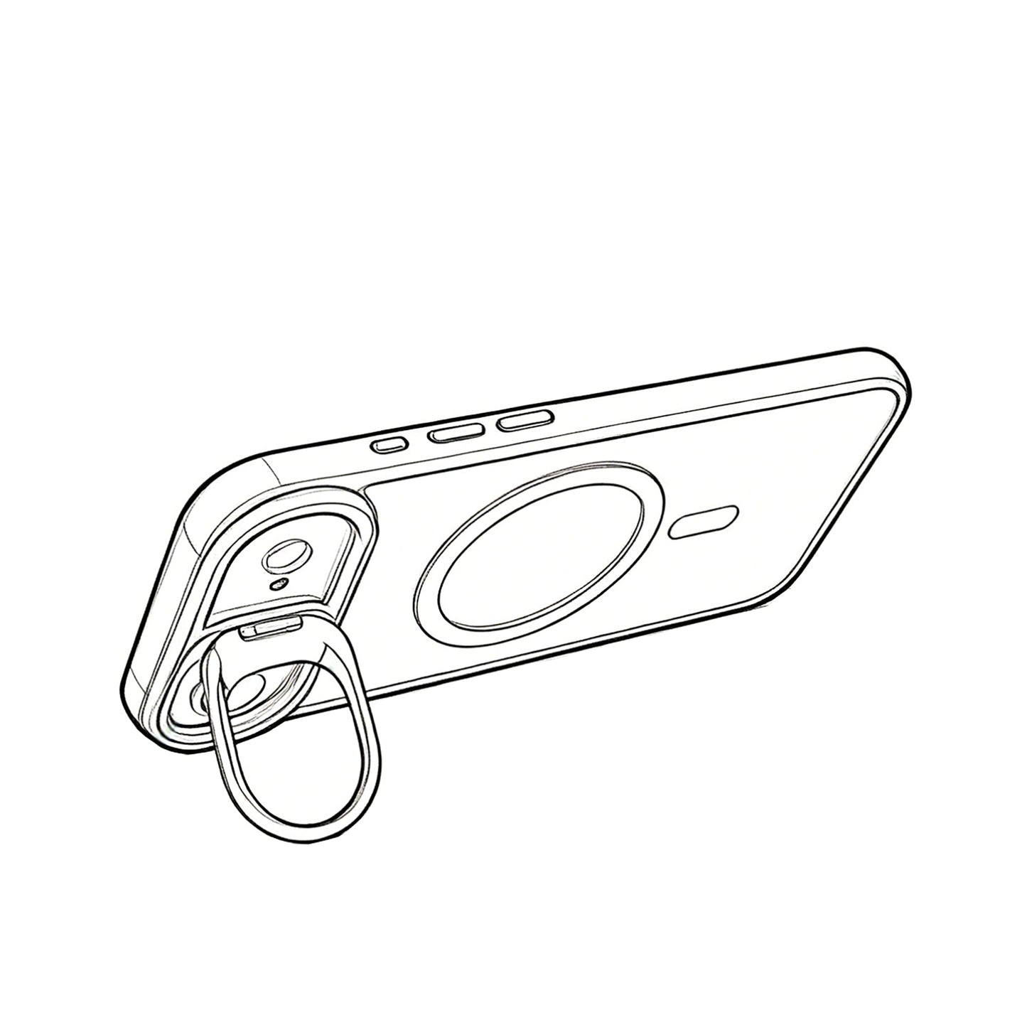 Coque Classic 03 MagSafe iPhone 17 Air Orange