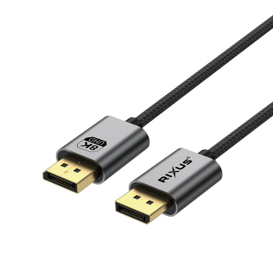 Câble DisplayPort 8K 2m – Gris Sidéral