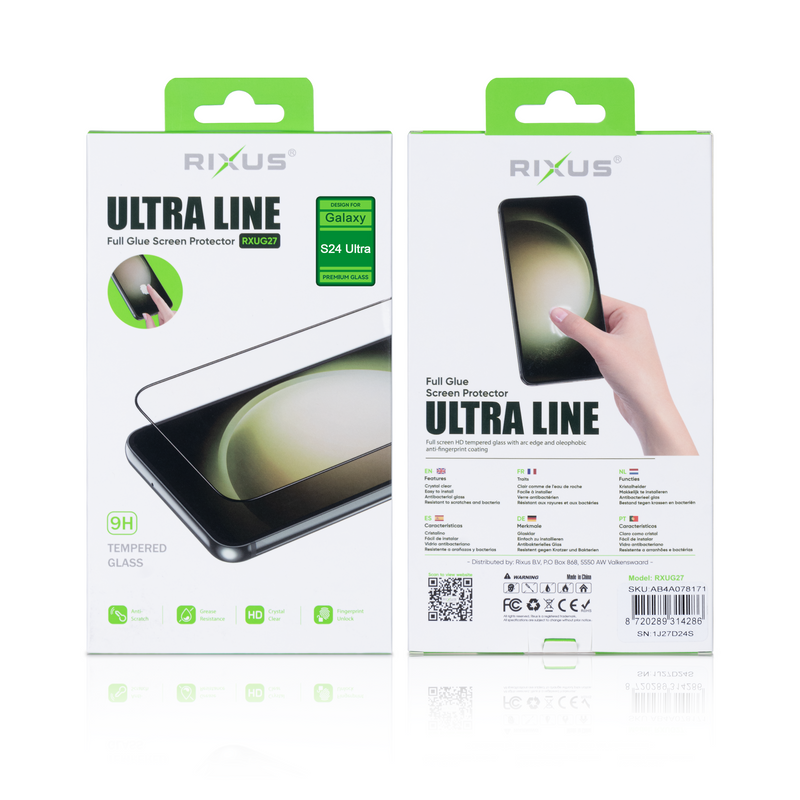 Verre trempé Rixus Ultra Line Samsung Galaxy S24 Ultra