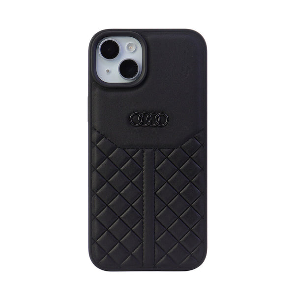 Coque Audi iPhone 15 Plus Q8 Series Noir