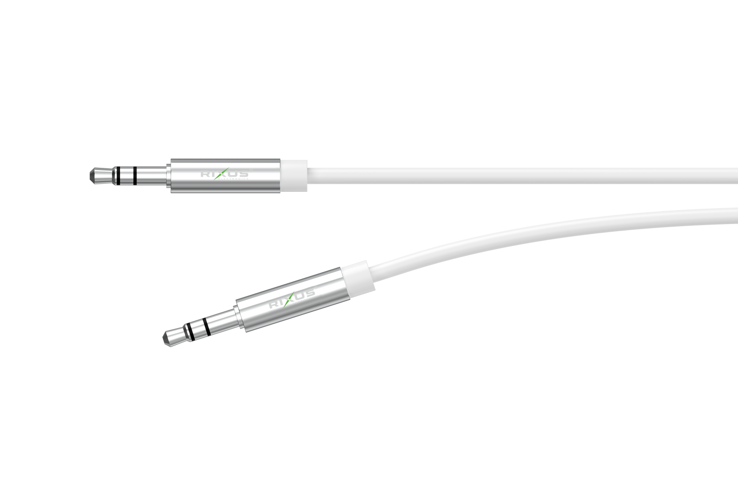 Câble Audio Jack 3.5mm 2m Gris