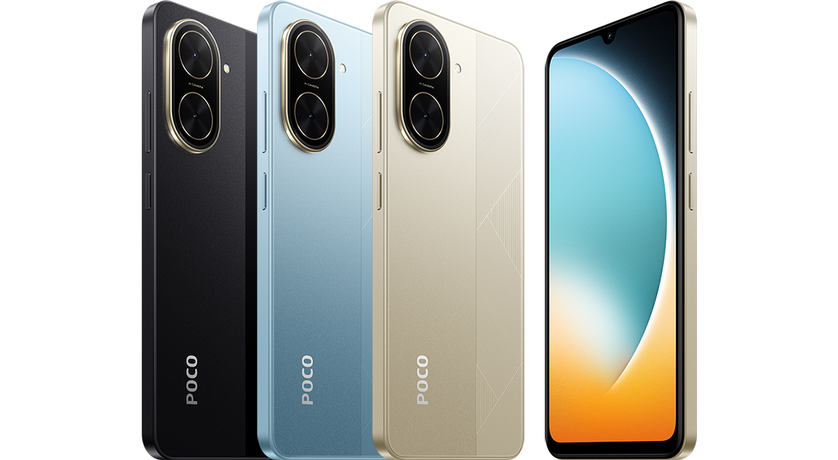 POCO C71 Noir