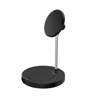 Support Chargeur Sans Fil 15W Noir