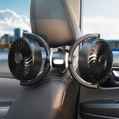 Ventilateur Voiture Double détail