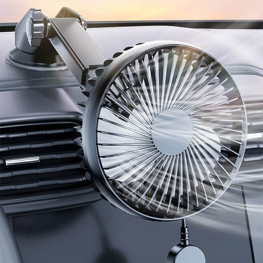 Ventilateur Voiture Ventouse détail