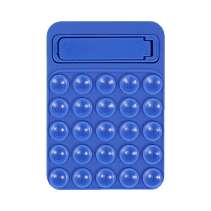 Support Ventouse Silicone Bleu