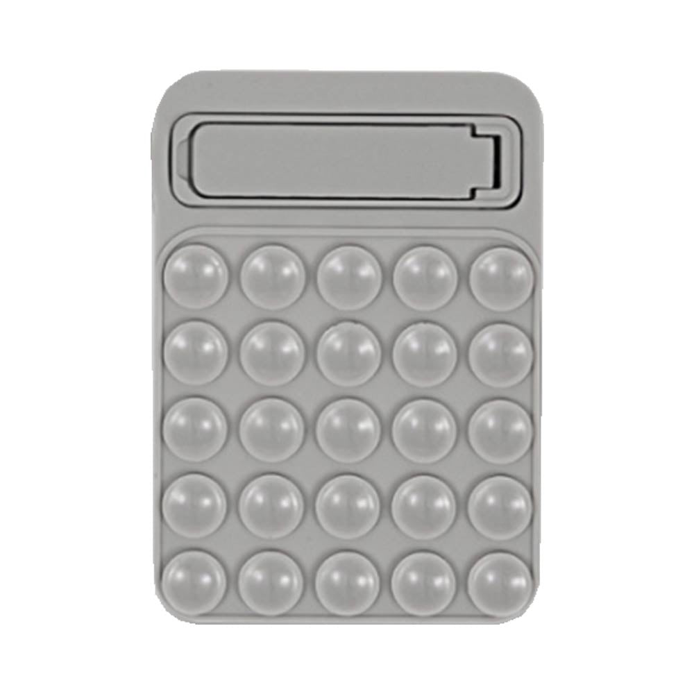 Support Ventouse Silicone Gris