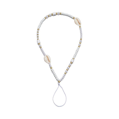 Bracelet Smartphone Perles Blanc