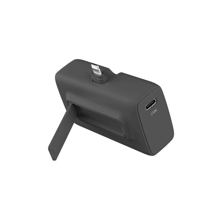 Mini Powerbank Click-On 3-en-1 4500mAh Noir