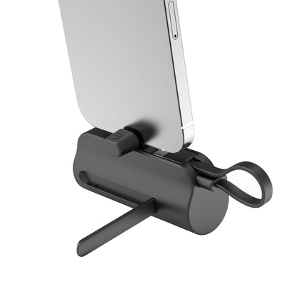 Mini Powerbank Click-On USB-C 5000mAh Noir