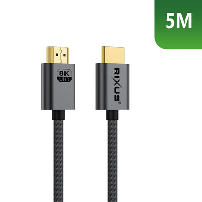 Câble HDMI 8K 5m Gris