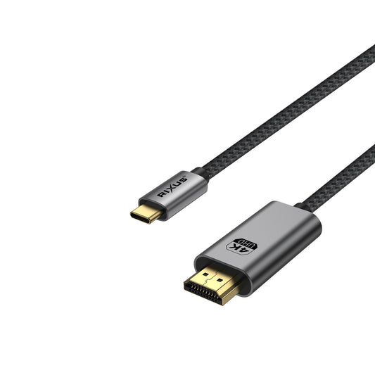 Câble USB-C HDMI 4K 1.8m Gris
