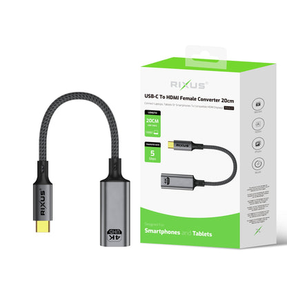 Convertisseur USB-C HDMI Femelle 20cm