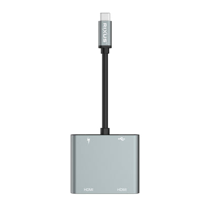 Splitter HDMI 4-en-1 Gris