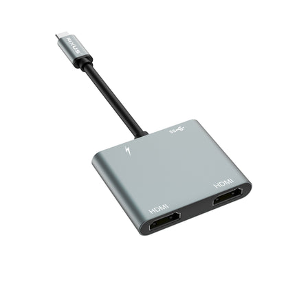 Splitter HDMI 4-en-1 Gris