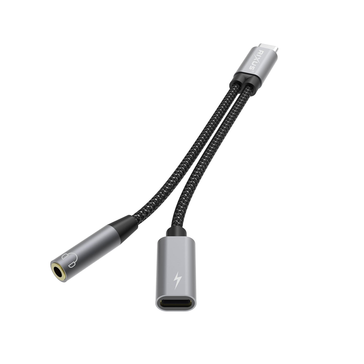 Adaptateur USB-C 3.5mm Splitter 15cm