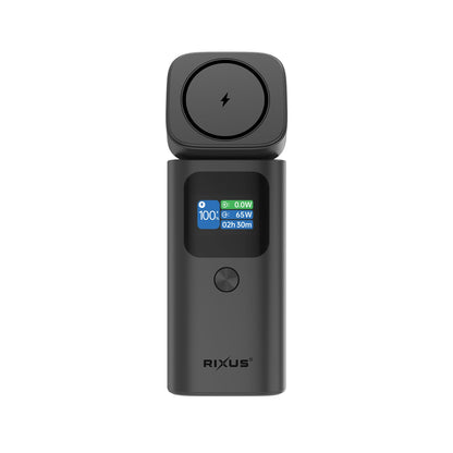 Powerbank Magnétique 15000mAh 100W Écran TFT Gris