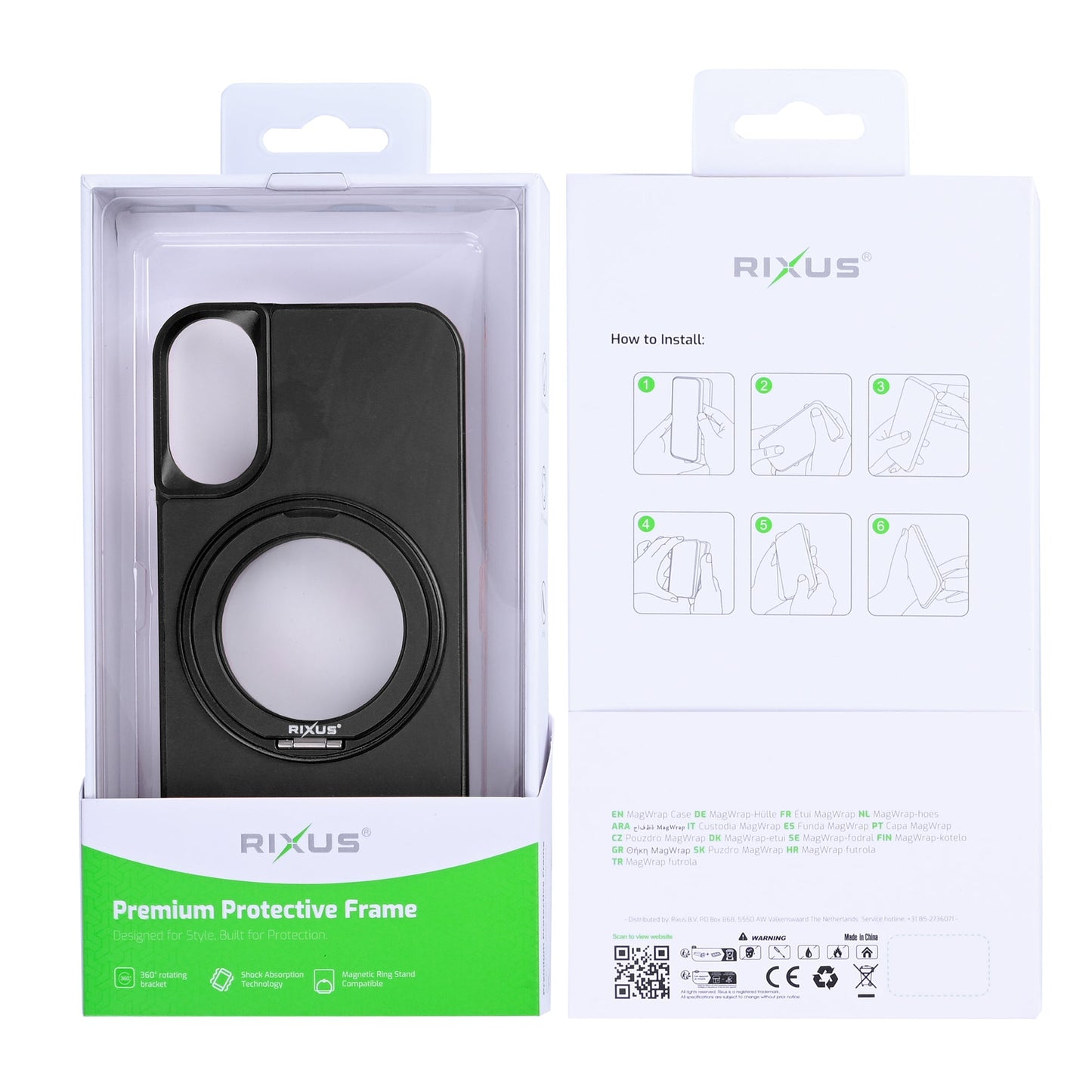 Étui MagWrap MagSafe iPhone 17 Noir