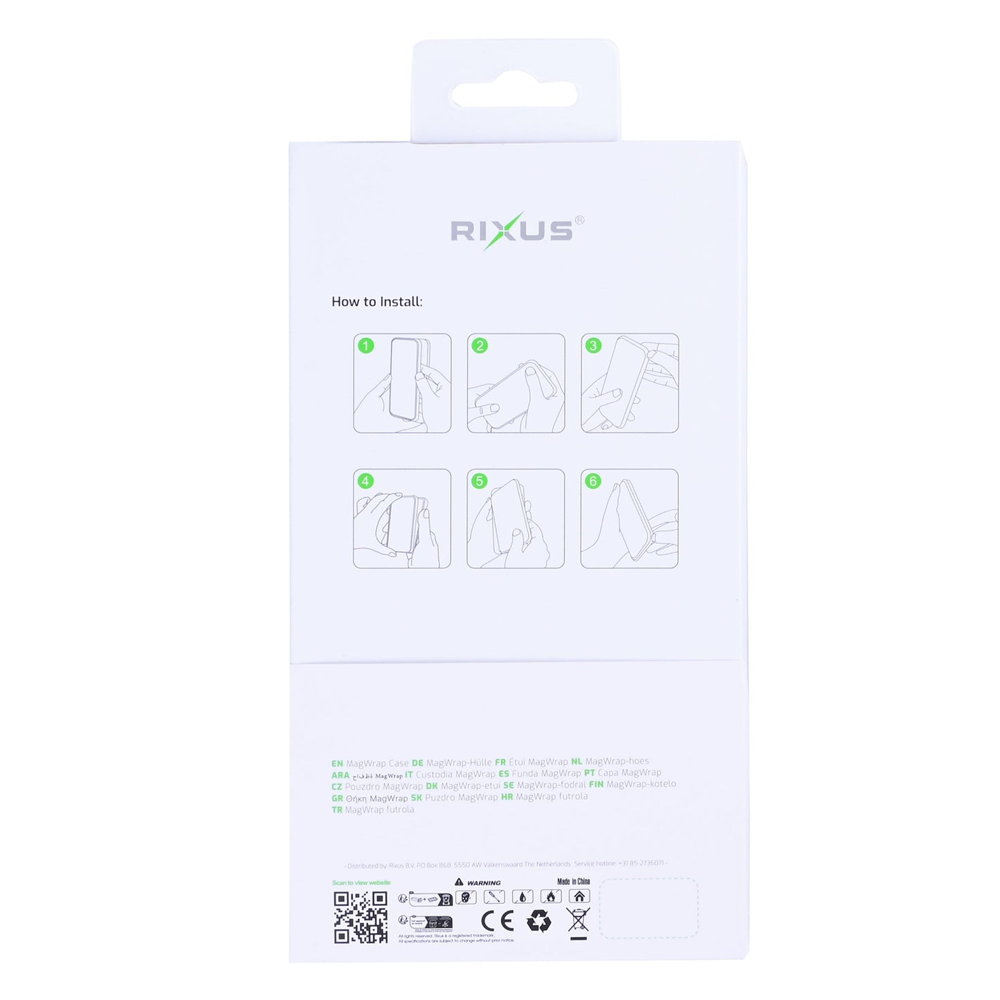 Étui MagWrap MagSafe iPhone 17 Air Orange