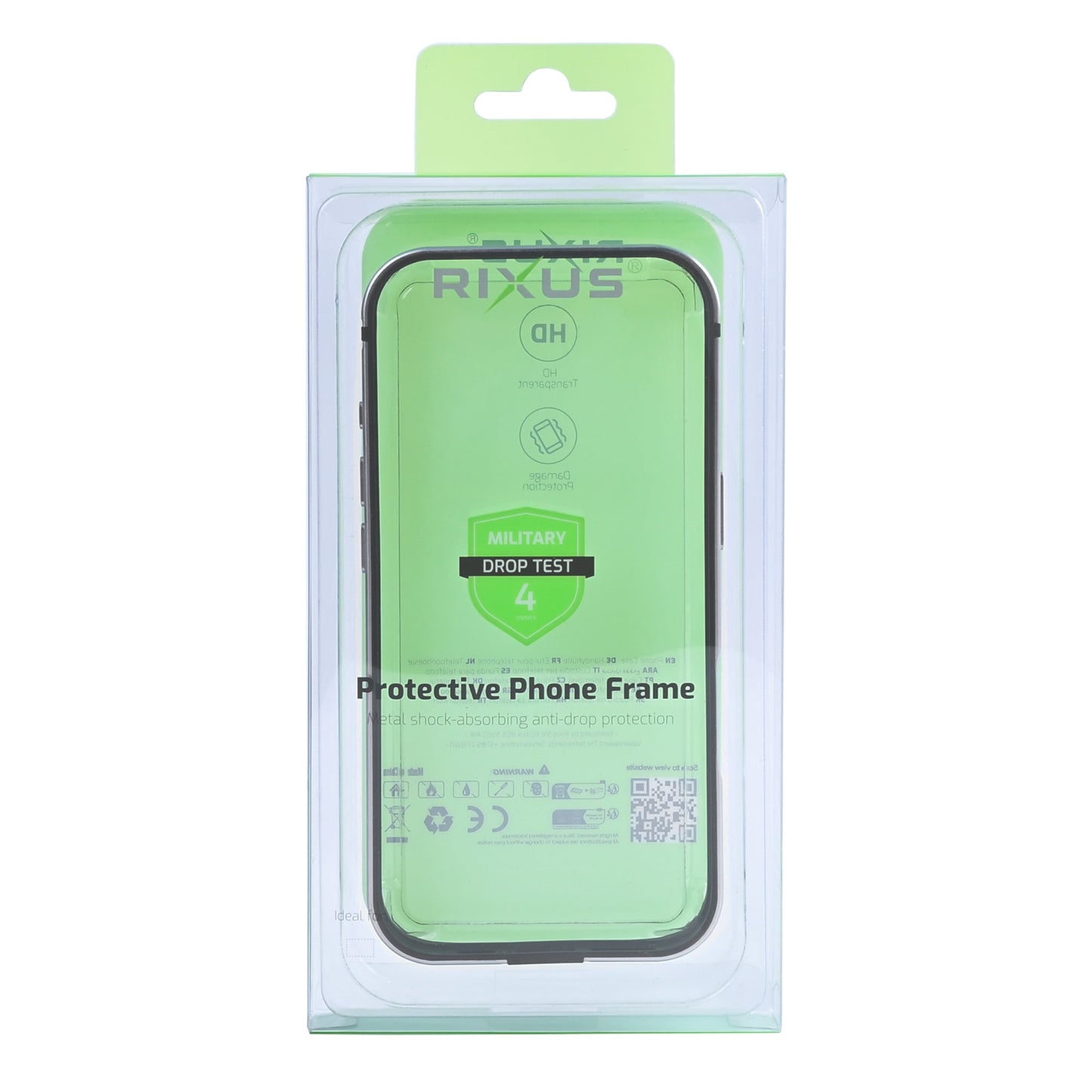Coque Crash Guard iPhone 17 Pro Max Argent