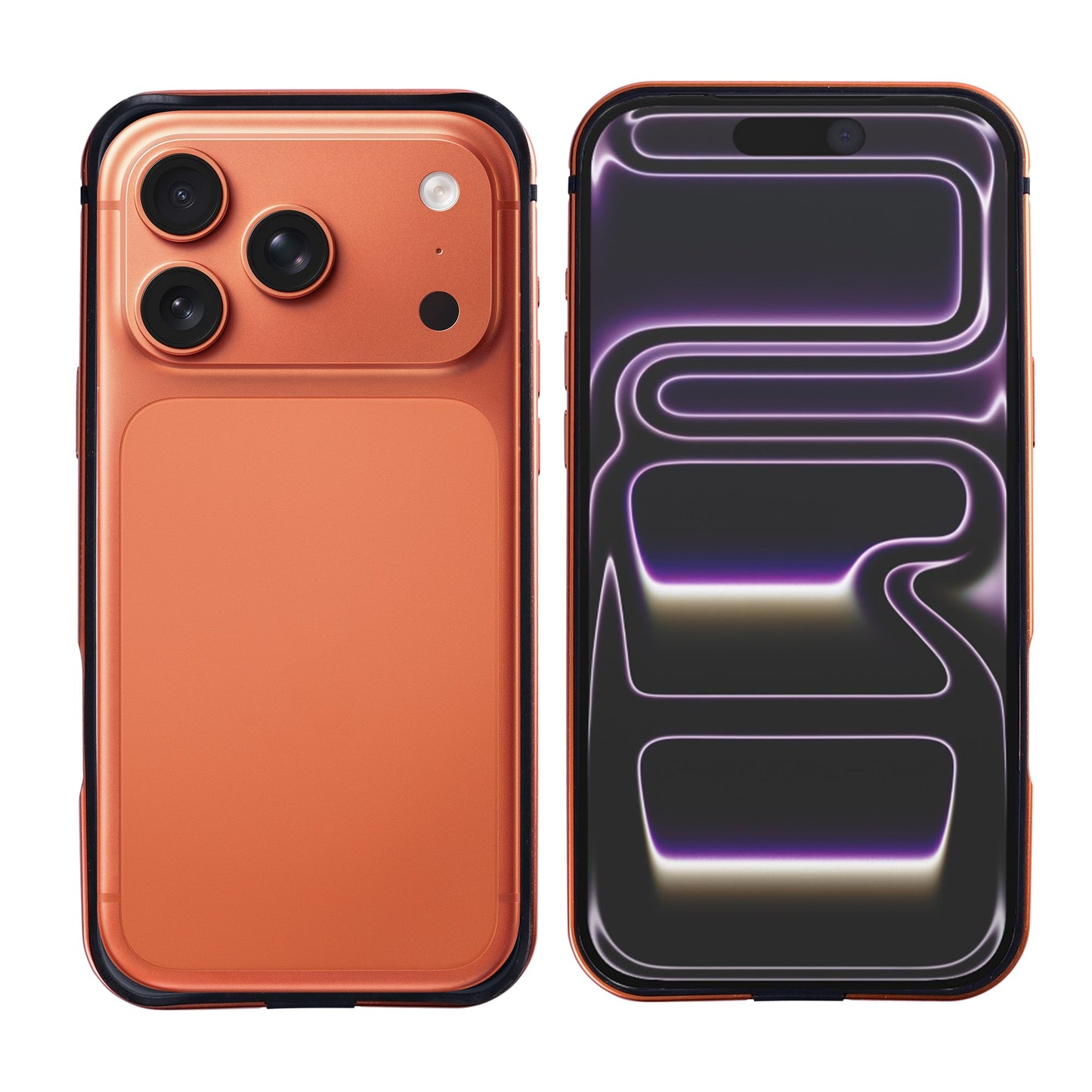 Coque Crash Guard iPhone 17 Pro Max Orange