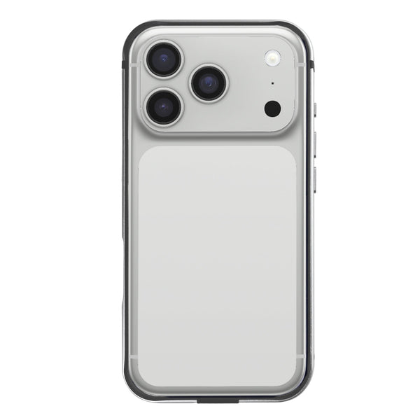 Coque Crash Guard iPhone 17 Pro Max Gris Clair