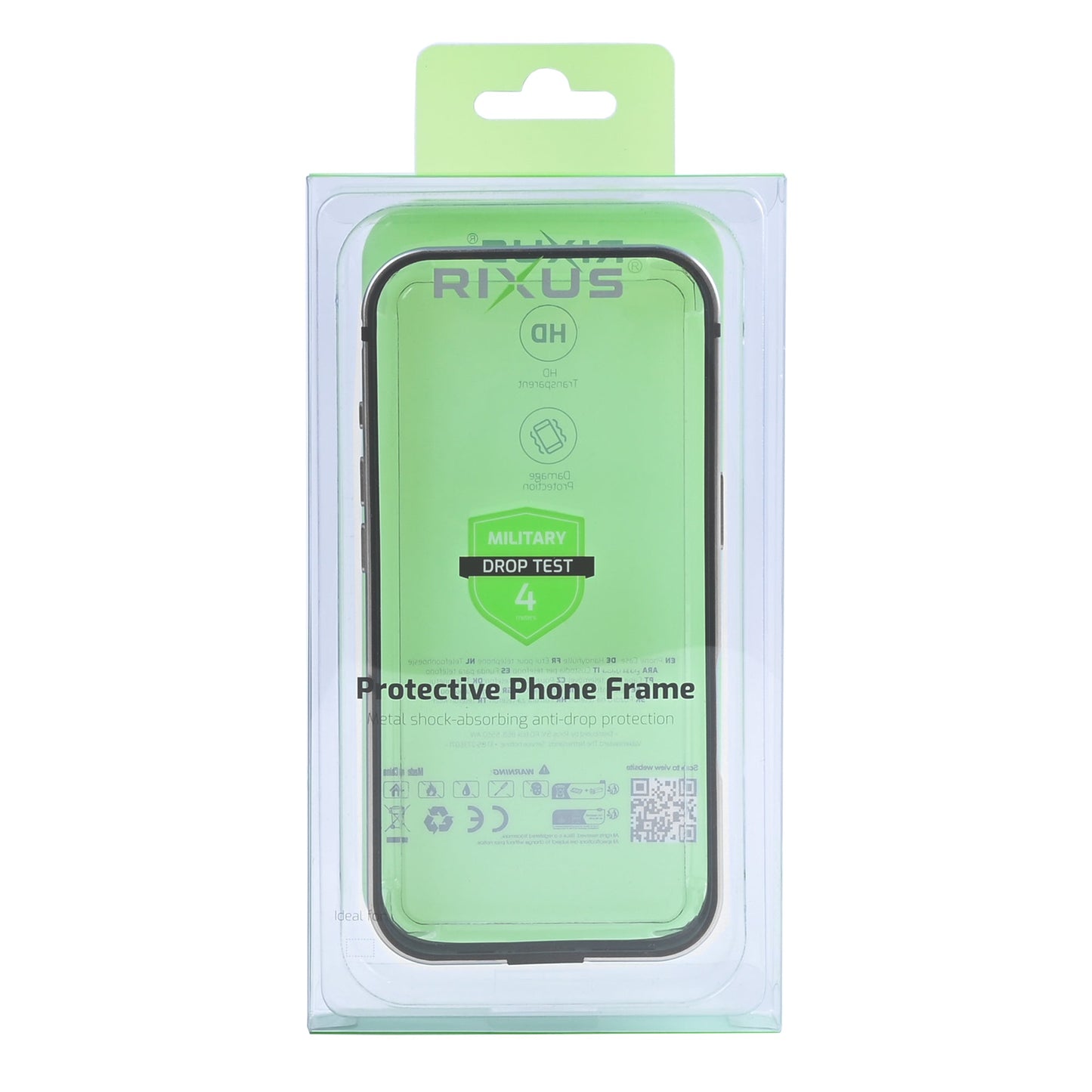Coque Crash Guard iPhone 17 Pro Max Gris Clair