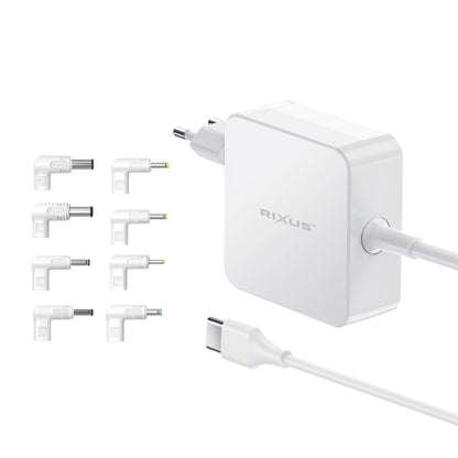 Chargeur Laptop Universel 100W 8 Connecteurs Blanc