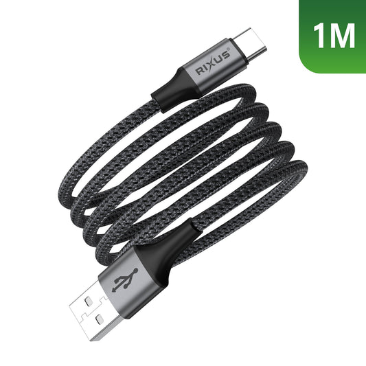 Câble Magnétique USB-A vers USB-C 1m 15W – Noir