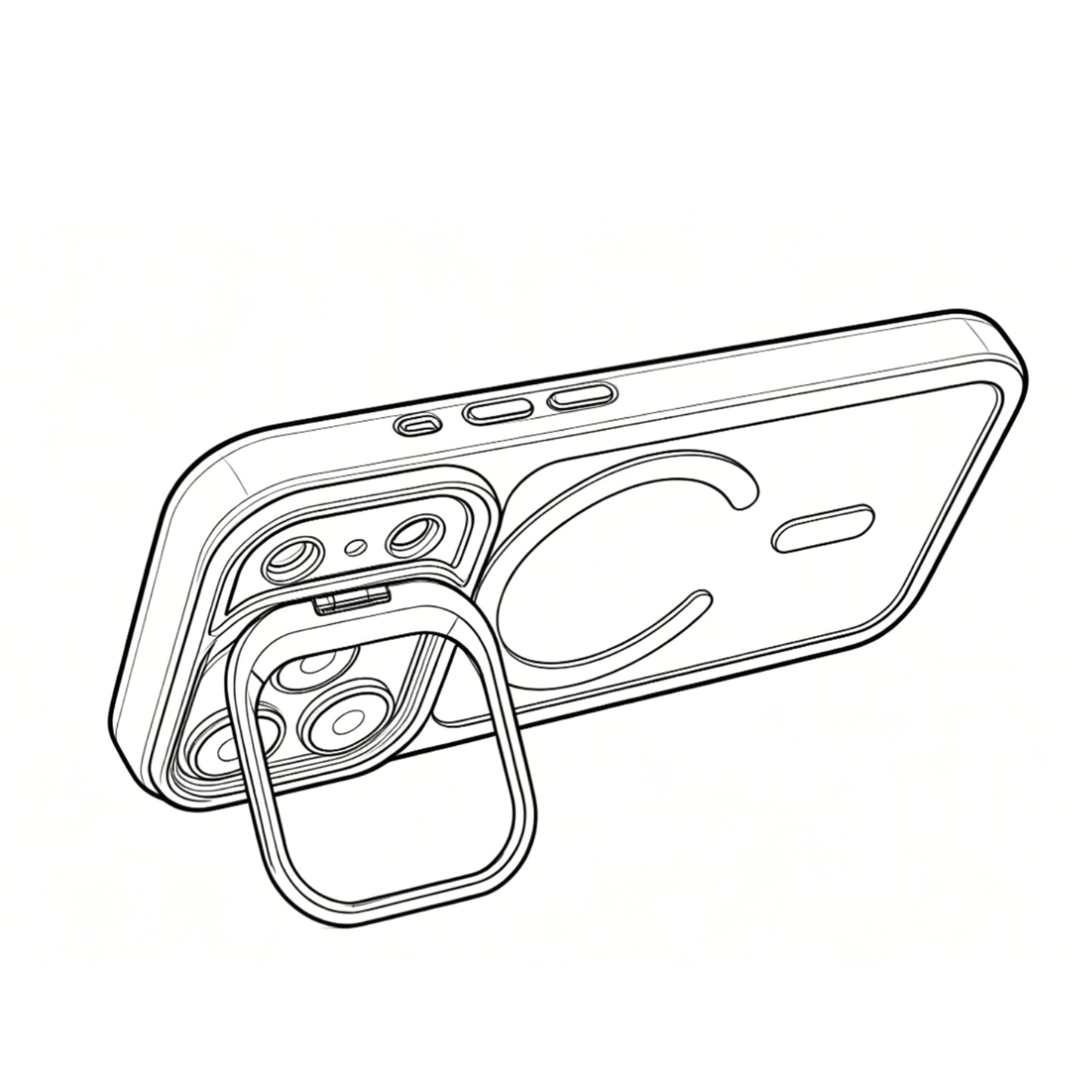 Coque Classic 03 MagSafe iPhone 17 Pro Max Orange