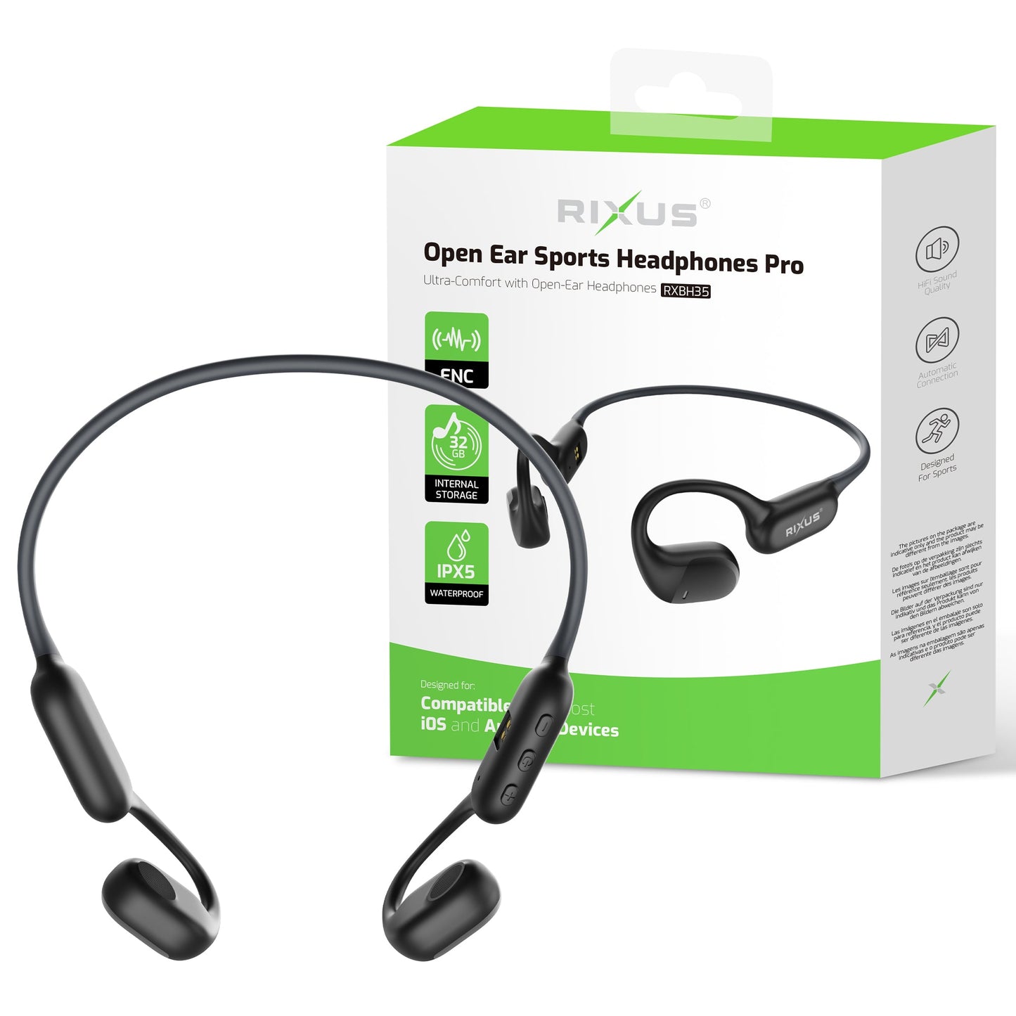 Écouteurs Sport Open-Ear Lemobile RXBH35 Pro