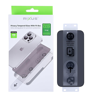 Verre Trempé Rixus Privacy – iPhone 17 Air