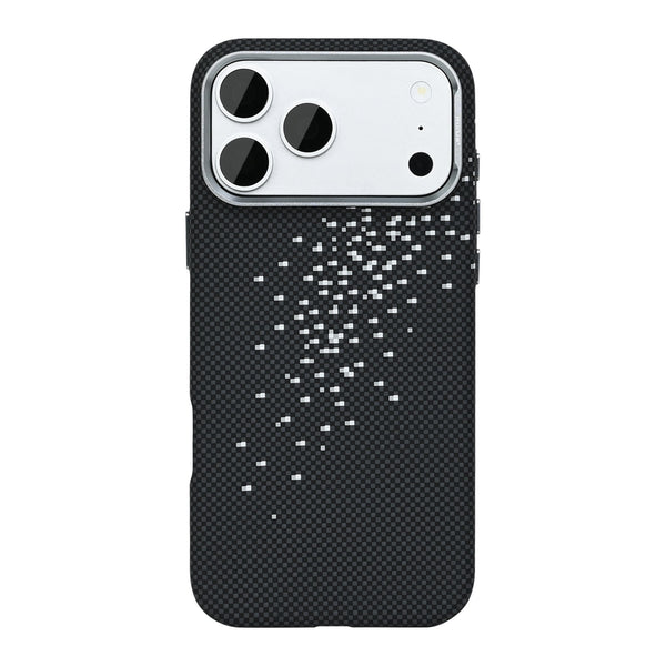 Coque Alpine Ultra-Slim MagSafe iPhone 17 Pro Max motif Galaxy noir