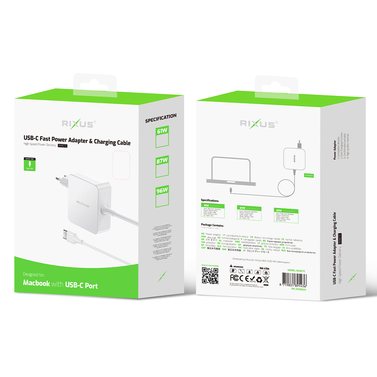 Chargeur MacBook USB-C 96W