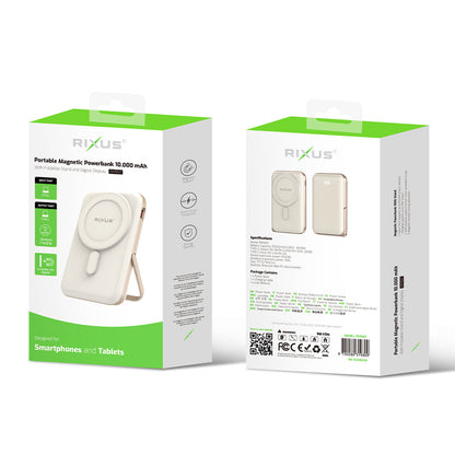 Powerbank Magnétique 10000mAh Stand Or Rose