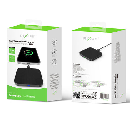 Chargeur Sans Fil Lemobile RXWC25 Boost 15W Noir