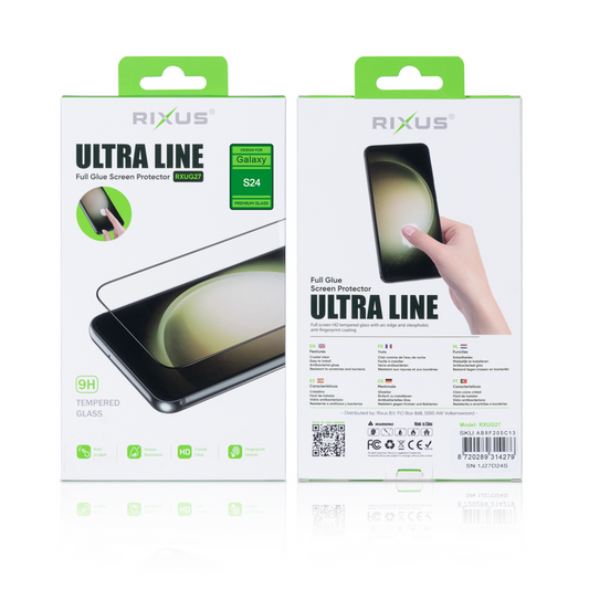 Verre trempé Rixus Ultra Line Samsung Galaxy S24 S25
