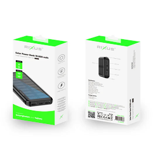 Powerbank Solaire 10000mAh
