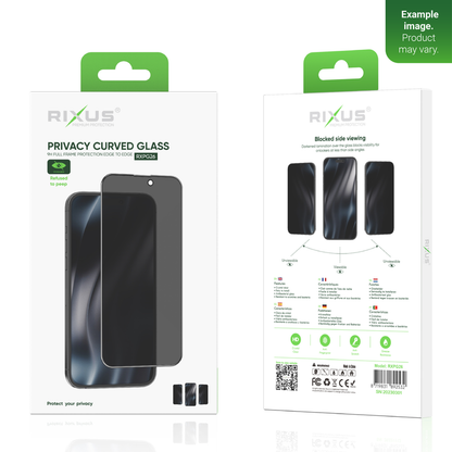 Verre trempé Rixus Privacy iPhone XR 11