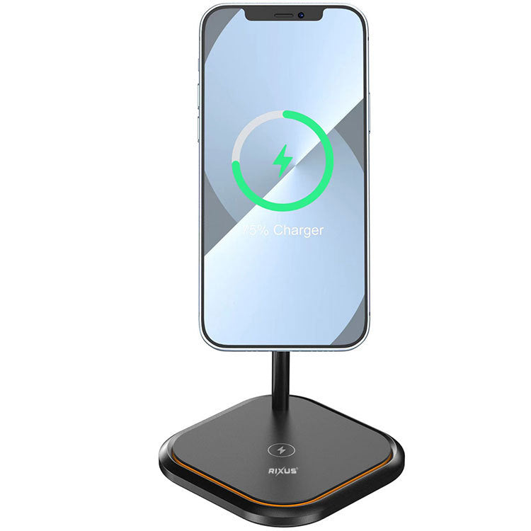 Support Chargeur Magnétique Sans Fil 15W Noir