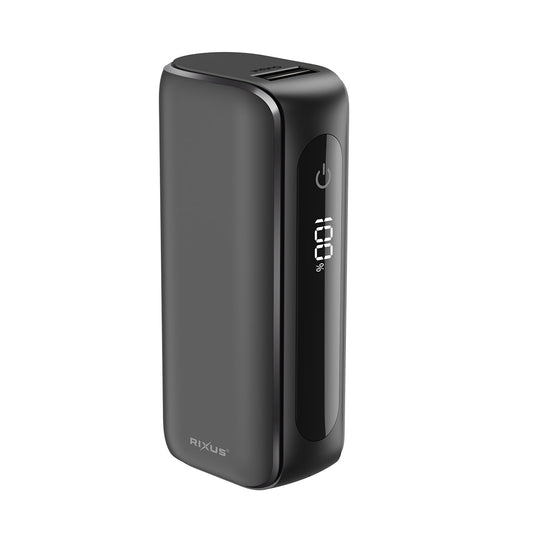Powerbank Compact Écran Digital 5000mAh Noir