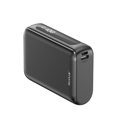 Powerbank Compact Écran Digital 10000mAh Noir