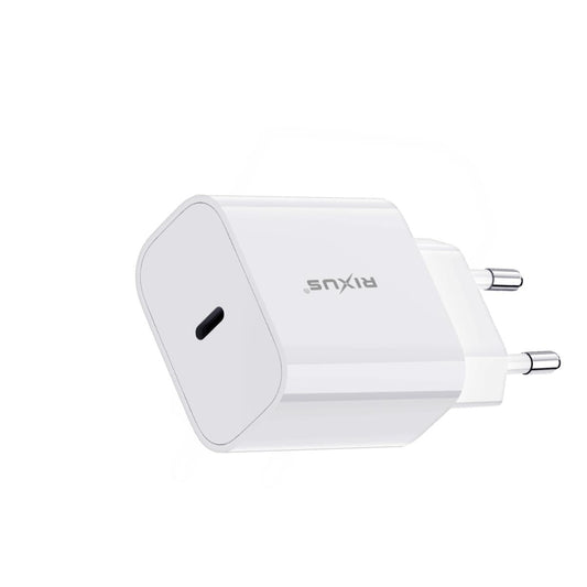 Chargeur USB-C PD 20W – Blanc