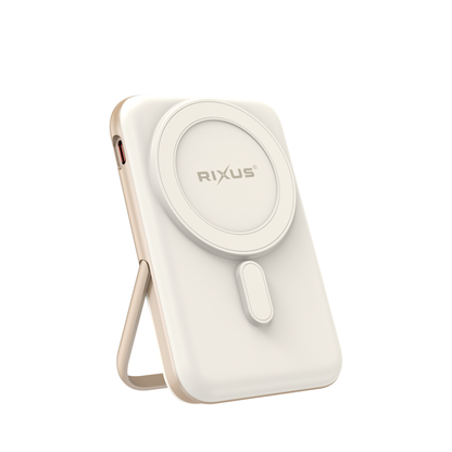 Powerbank Magnétique 10000mAh Stand Or Rose