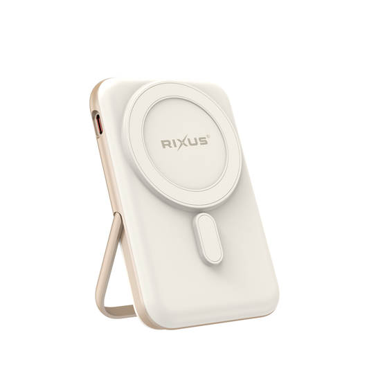 Powerbank Magnétique 10000mAh Stand Or Rose